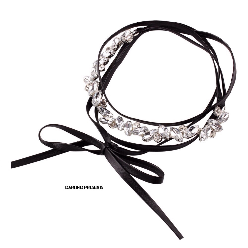 CRYSTAL LAYERED CHOKER - Picture 2 of 4